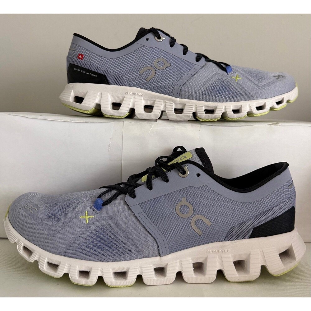 On Cloud X 3.0 Nimbus White Athletic Running Shoes Women's Size 9